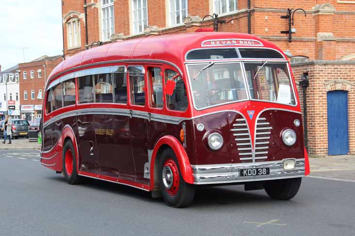 Soudley Valley Coaches AEC Regal III Harrington KDD38 SHOWBUSflyby